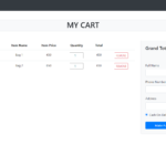 Shopping Cart Using Php Mysql Tj Webdev Store